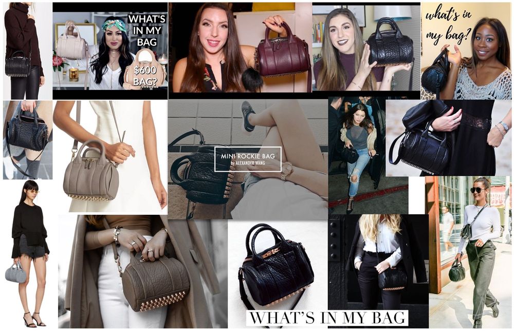 Чанта Alexander Wang mini Rockie, нова