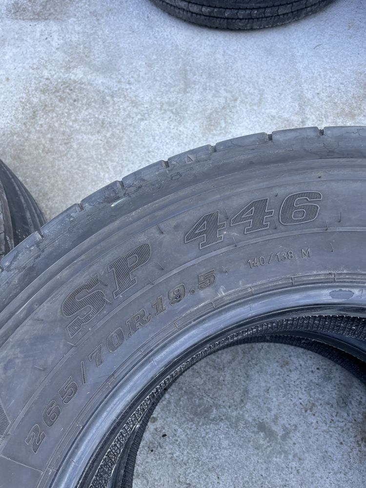 265/70/19.5 DUNLOP 2бр. 6мм