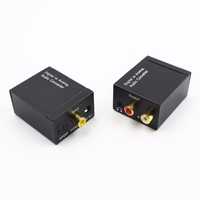 Коаксиальный и оптический SPDIF аудио конвертер в AUX и 3,5 мм RCA L/R