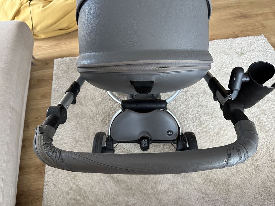 2 in 1 Mima Xari gri + sac lana cadou