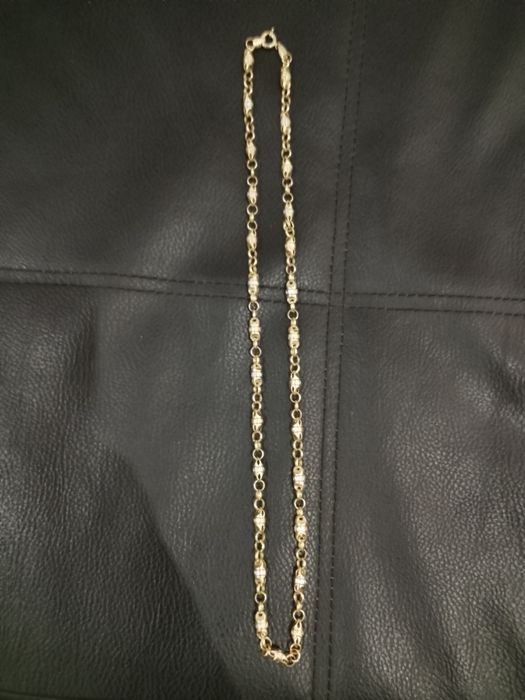 Златни ланци - бяло и жълто злато