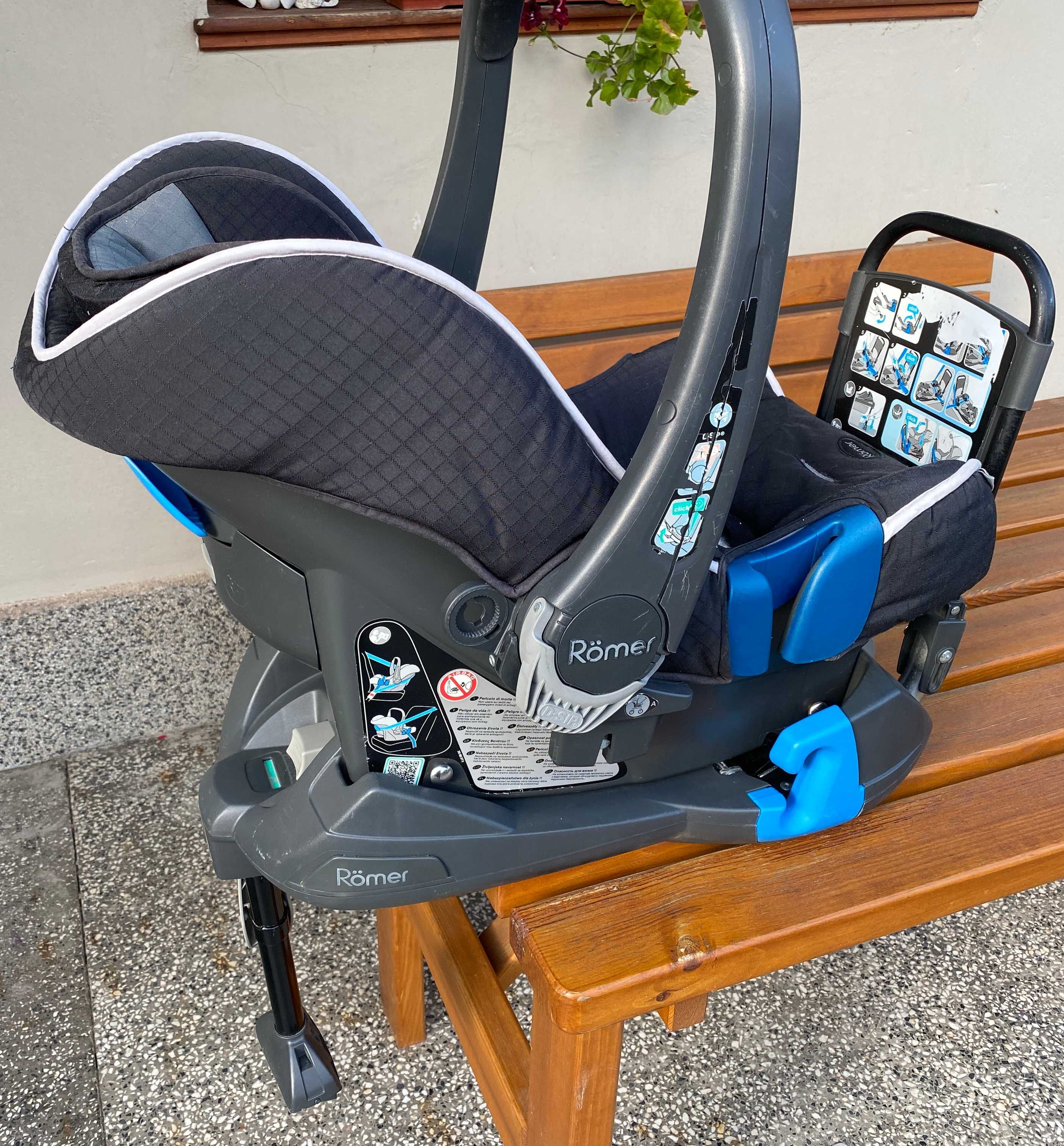 Столче за кола Britax Romer BABY SAFE с ISOFIX база