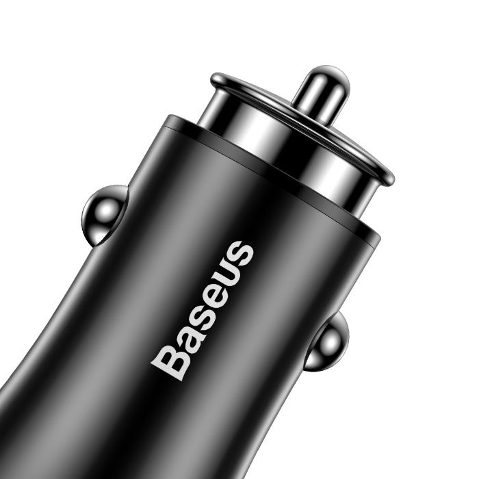 Baseus Супер Бързо Зарядно/Адаптер 4.8A за Кола Super Fast Dual USB