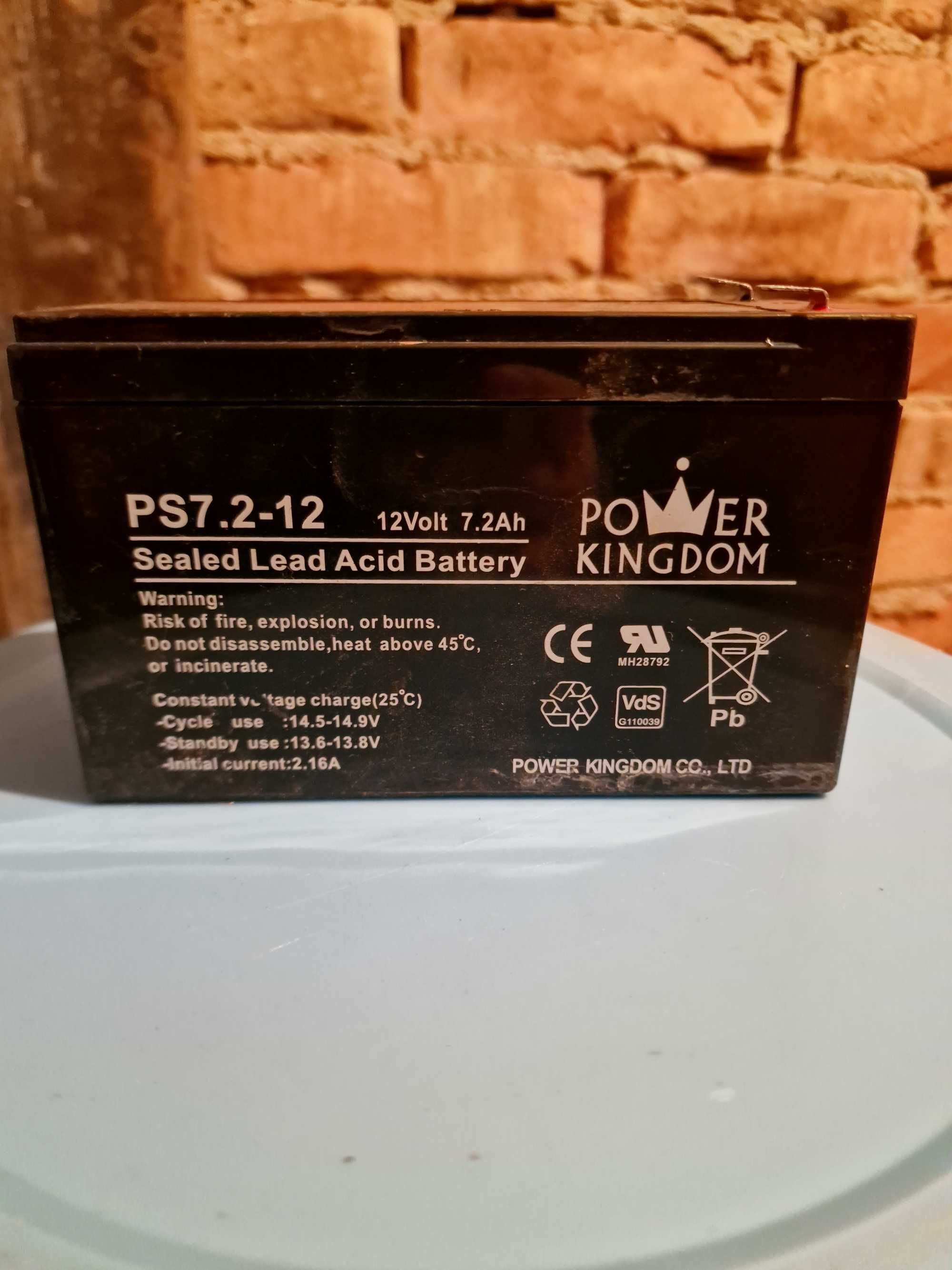 Акомулаторна батерия 12V 7.2Ah