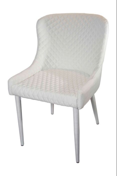 Кресло флори-бяло