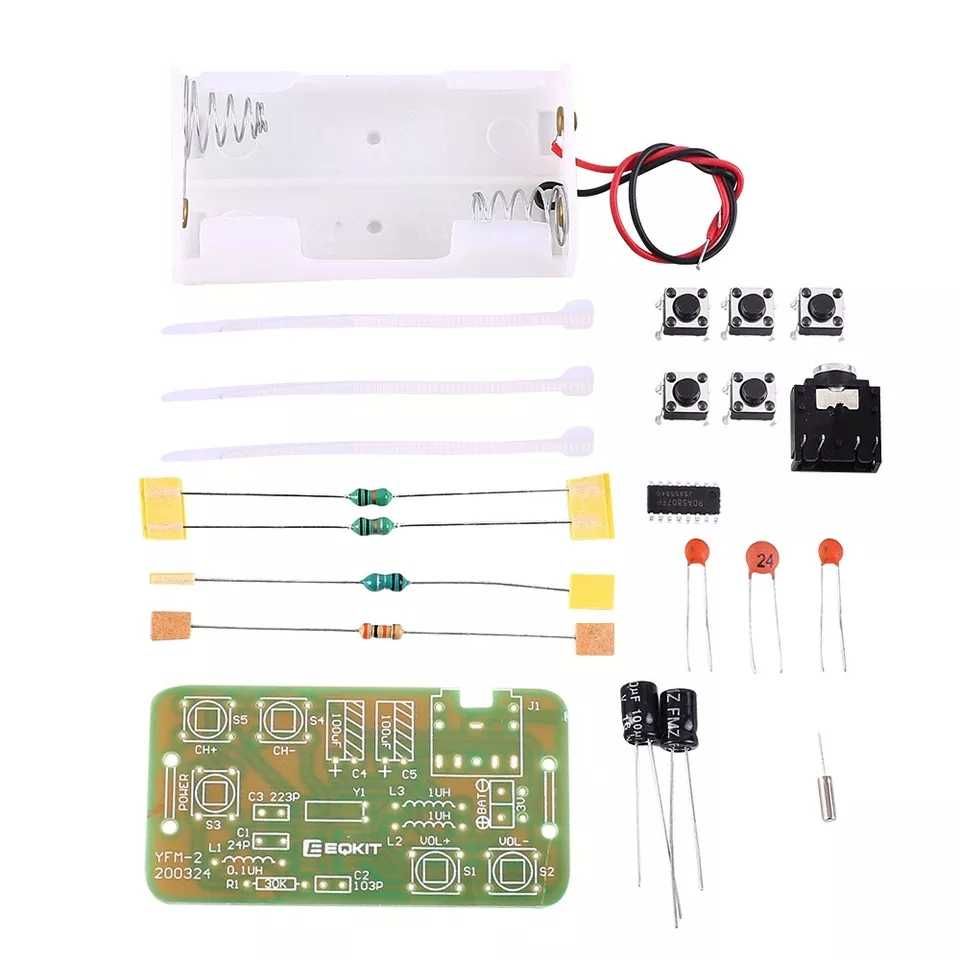 DIY FM transmitter si receiver 88-108 mhz