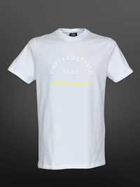 Karl Lagerfeld Бяла Тениска НЕОНОВА Щампа S M L XL XXL