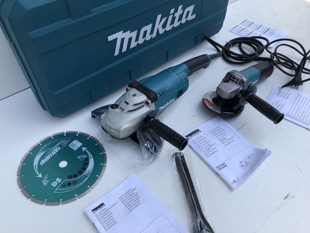 Set Polizor Unghiular Mare si Mic Makita GA 9020 si 9558NB ,, Noi “