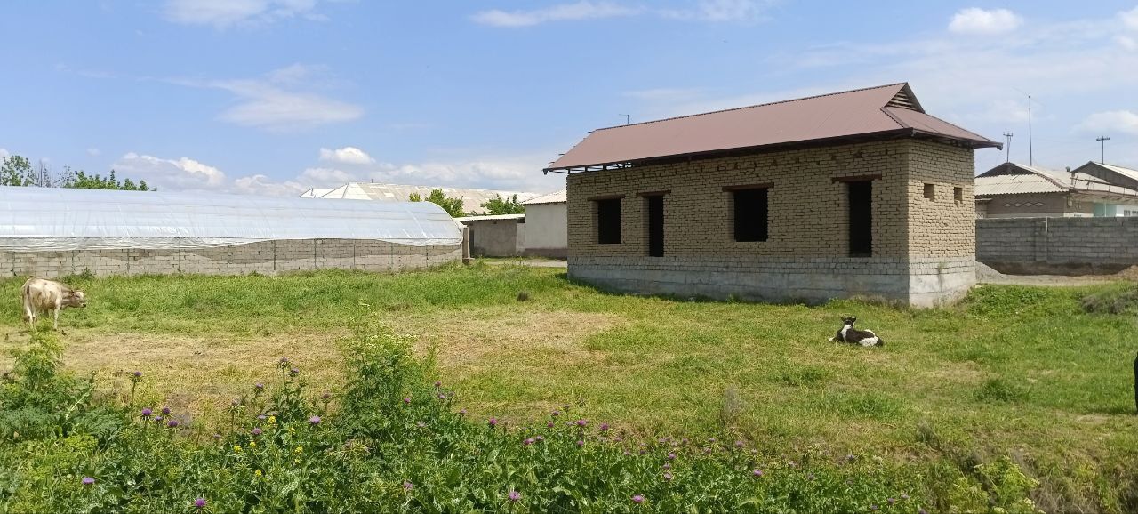 Uchastka 9 sotix 3 xonali uyi bor