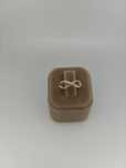 Inel aur 18k 1.1gr diamante naturale (r)