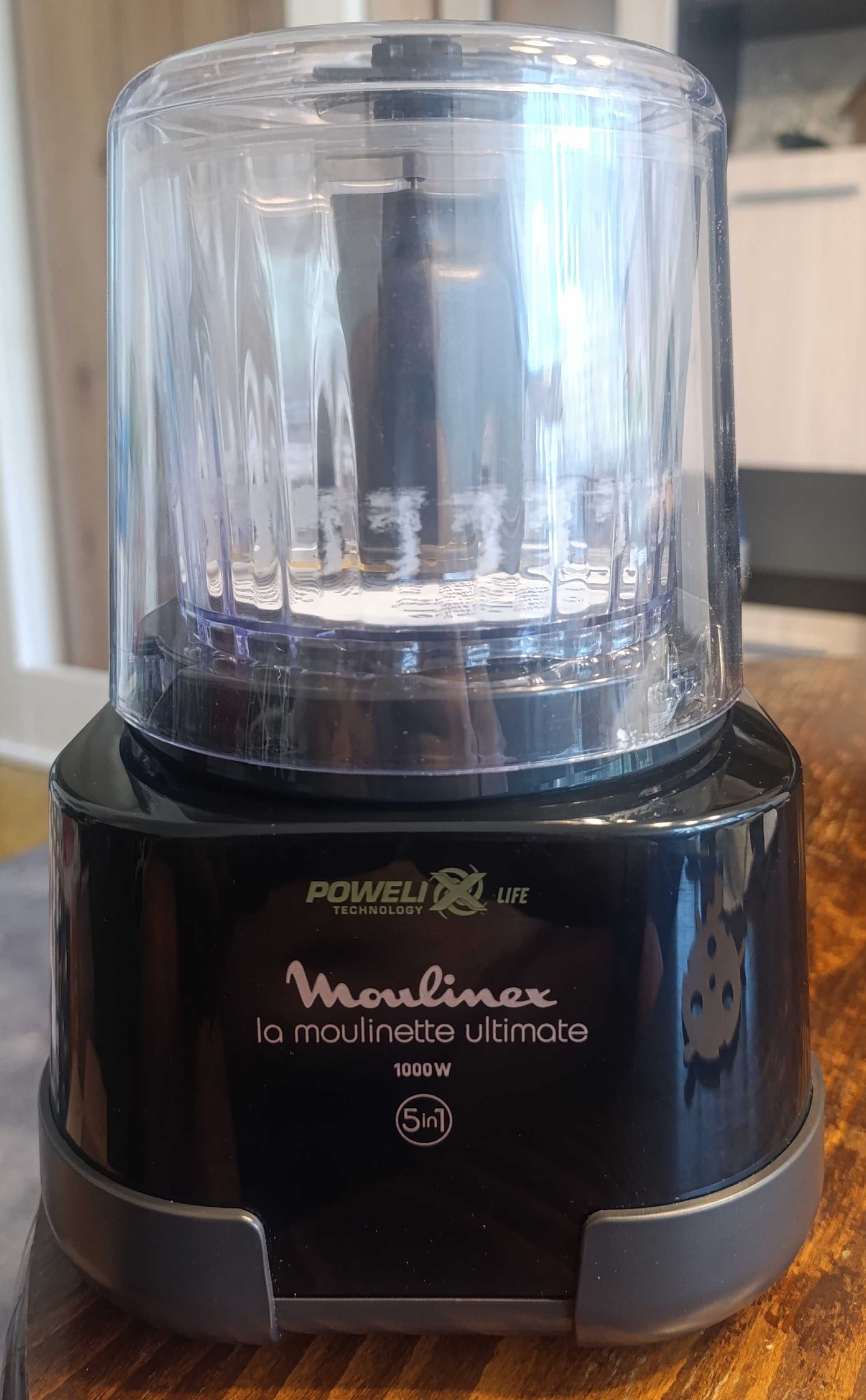 Чопър, Moulinex, 1000W, черен