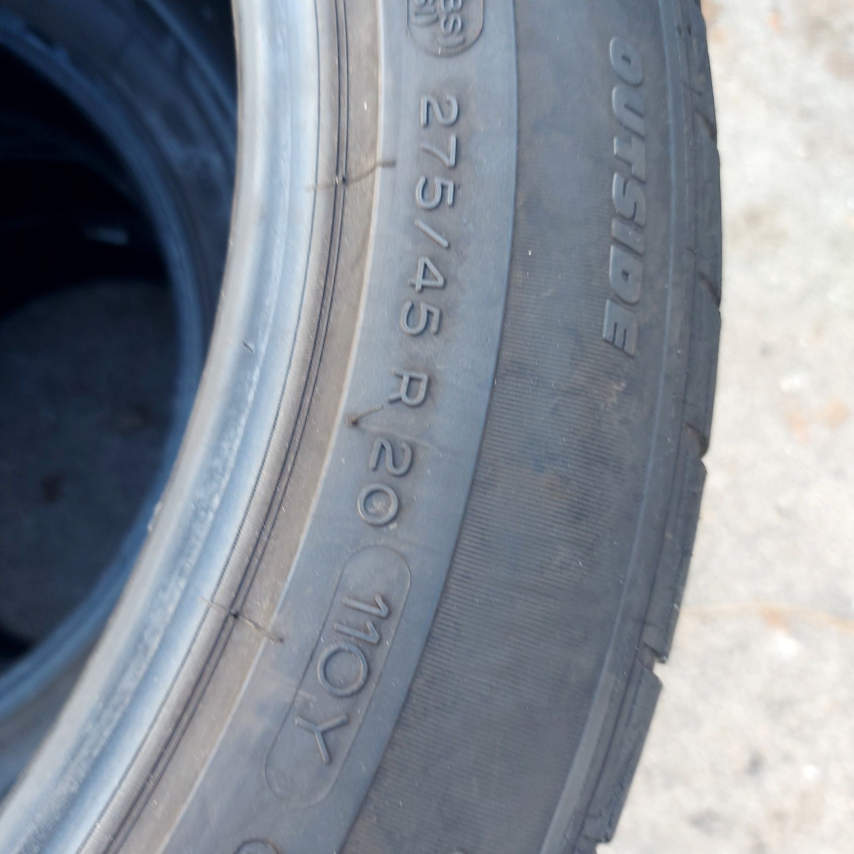 275/45/20"Michelin 1бр.гума