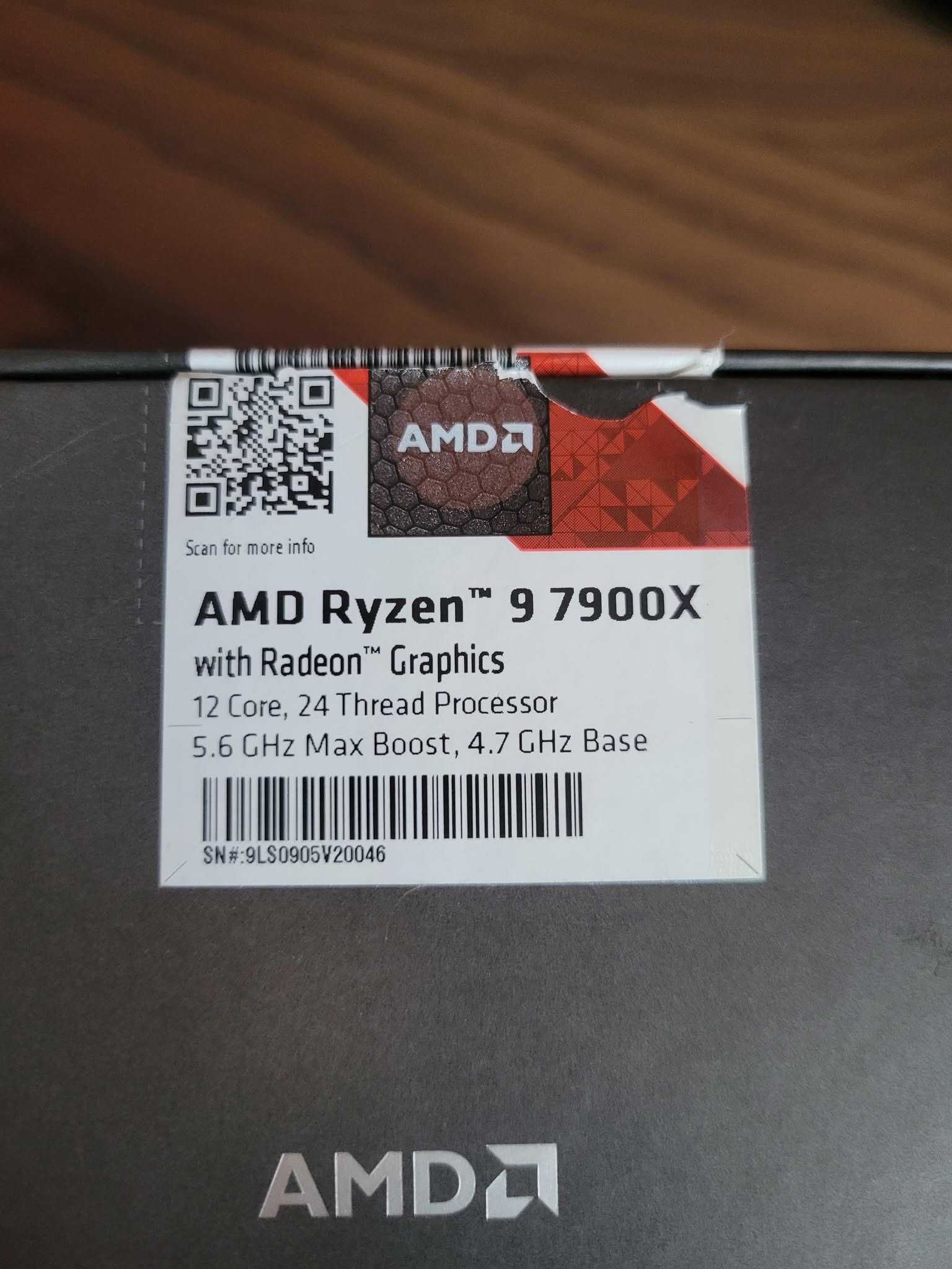 AMD Ryzen 9 7900X - Тray, AM5
