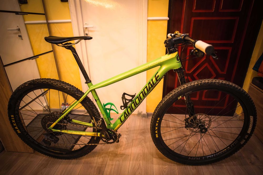 Schimb sau vând MTB Cannondale Lefty fullcarbon  M, 10.3 kg