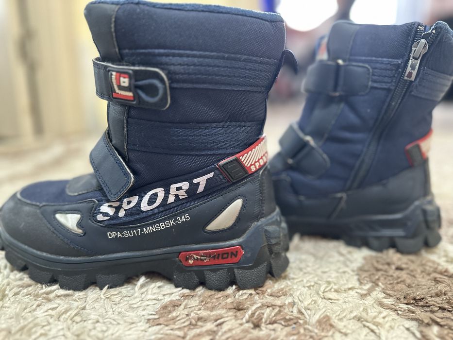 Зимние сапоги для мальчика