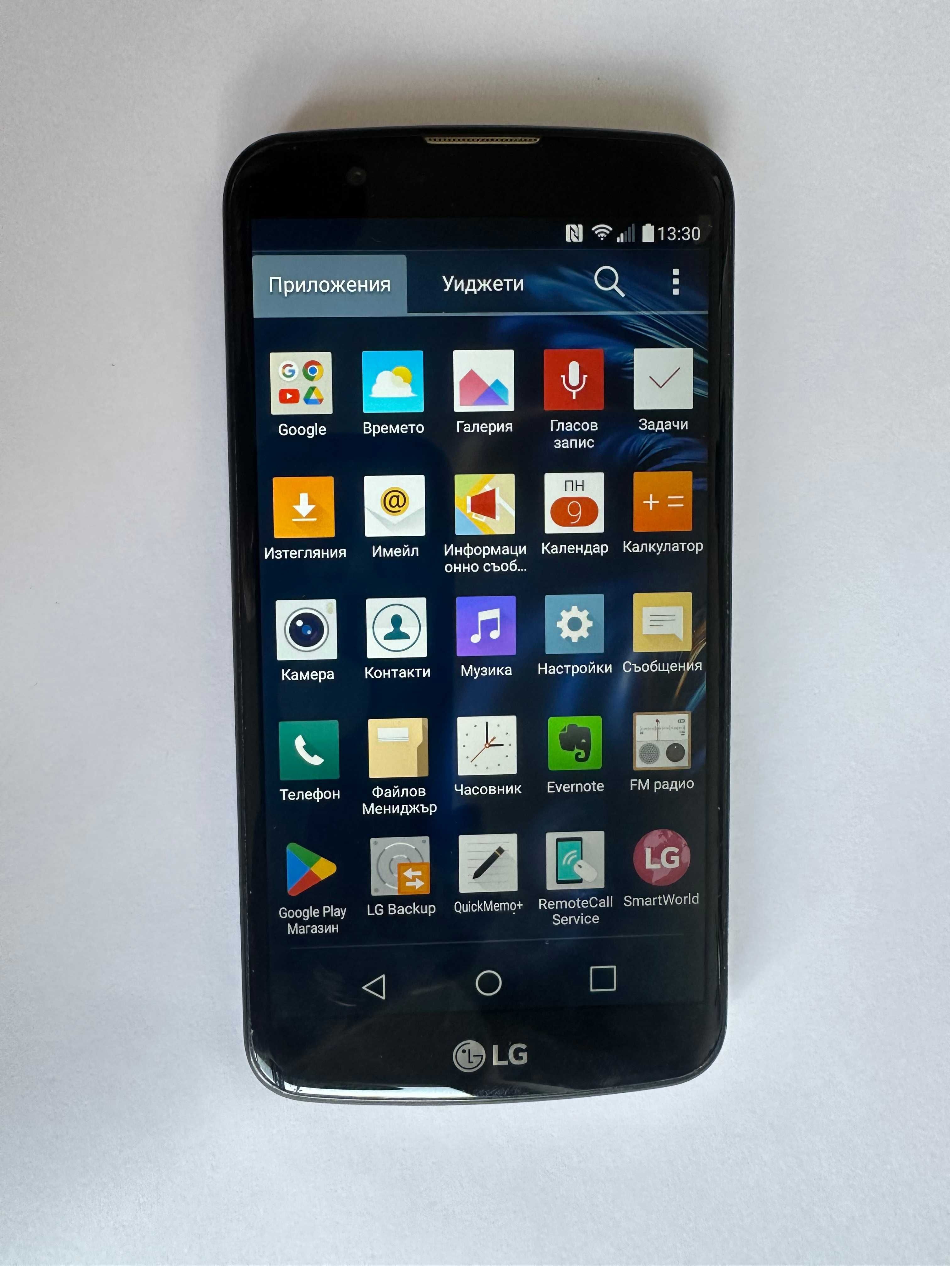 LG K10 модел k420n - 16GB - Черен - Фабрично Отключен
