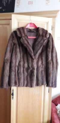 Дамско кожено късо палто