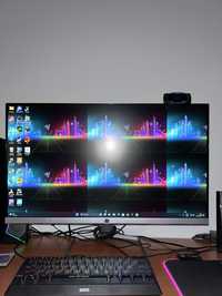 Monitor HP 75hz, full HD