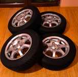 Джанти 14"ANZIO+BRIDGESTONE Blizzak 175/65/14 DOT3822 Зимни гуми