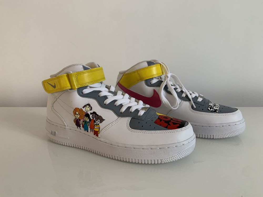 Nike air force one pictati custom