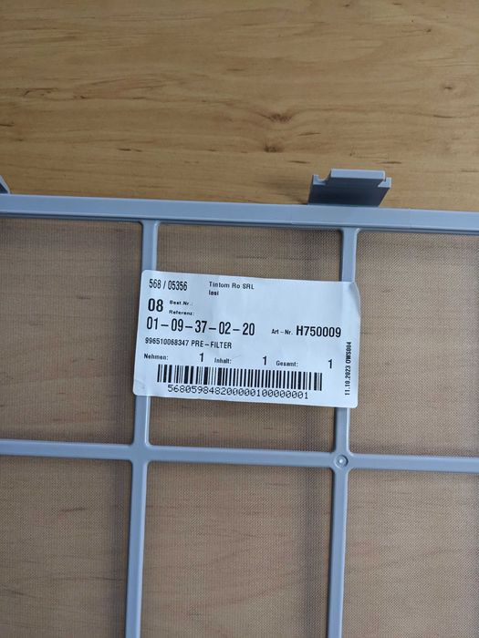 FILTRU PRE PURIFICATOR AER Philips 996510068347 Series 3000 H750009