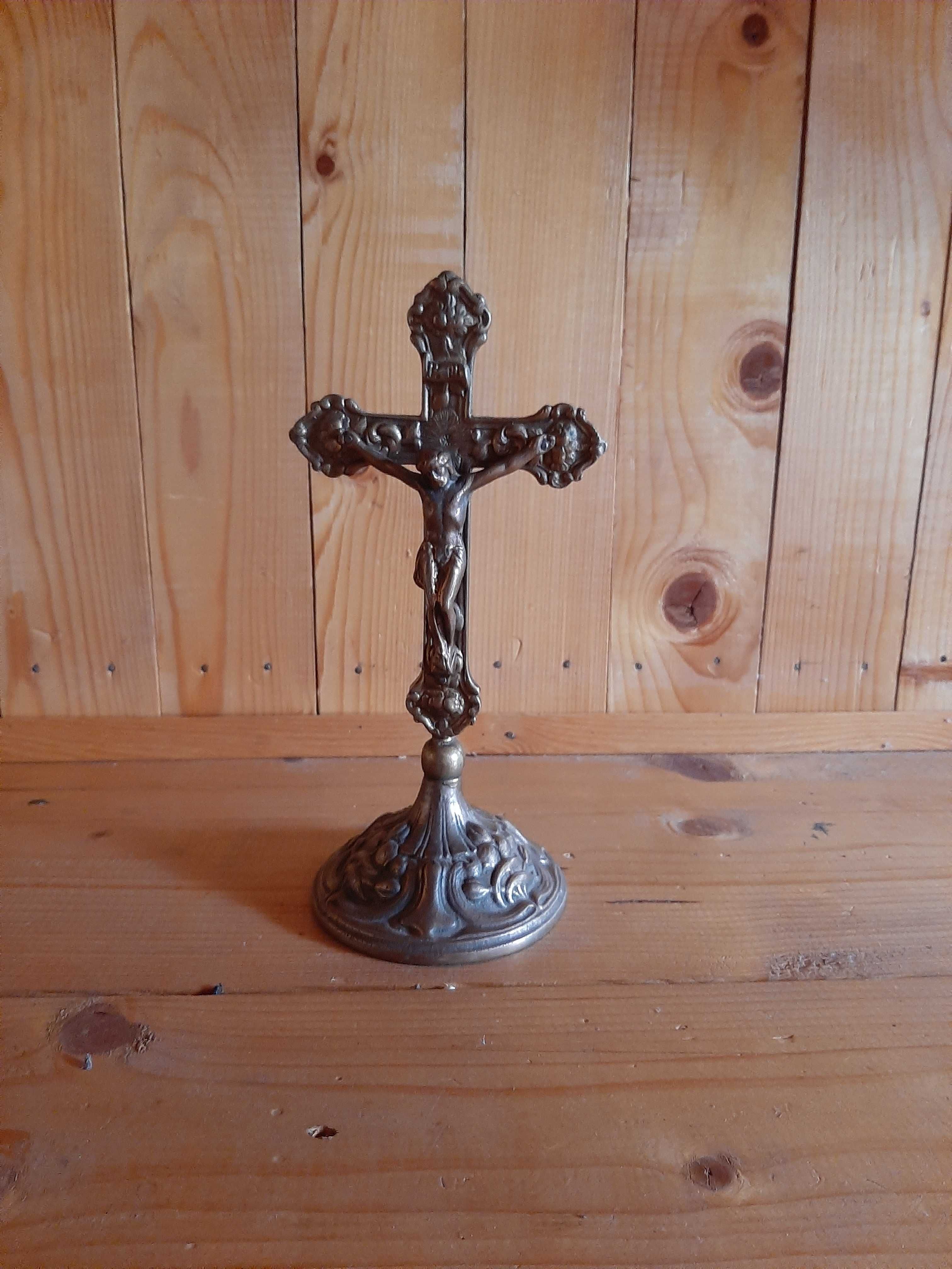 Crucifix metalic 25 cm