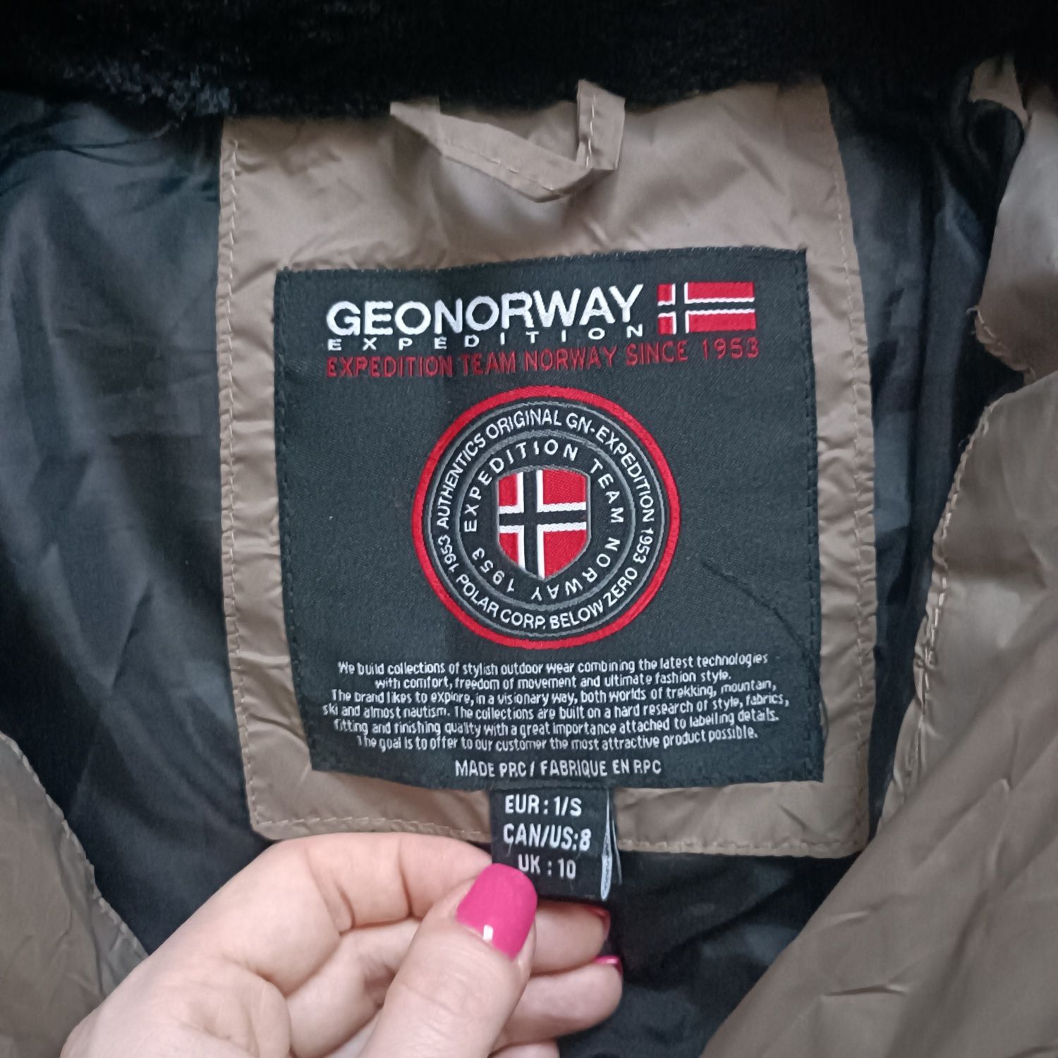 Geographical Norway Abielle, кафяв цвят, 1S размер