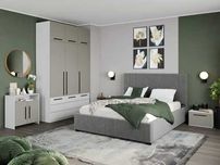Set Mobila Dormitor Casmir / Alb Soares C23