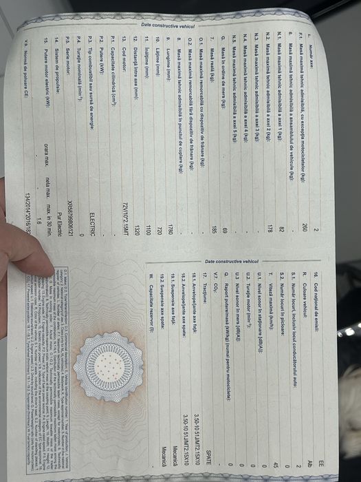 Schimb/vand scuter electric 10/10