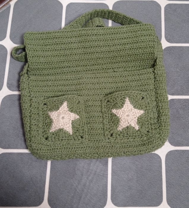 Вязаные сумочки.