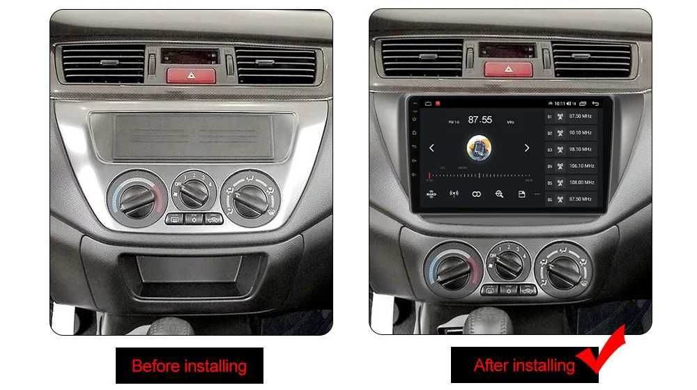 Navigatie Mitsubishi Lancer IX 2006- 2010, 2GB 4GB 8GB Garantie Camera