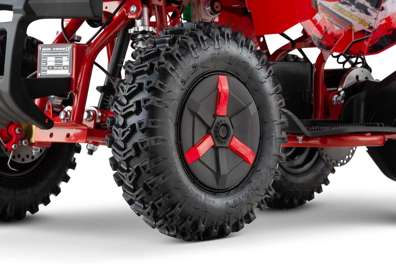 ATV electric pentru copii NITRO Dusty 1000W 36V cu 3 Trepte de Viteza