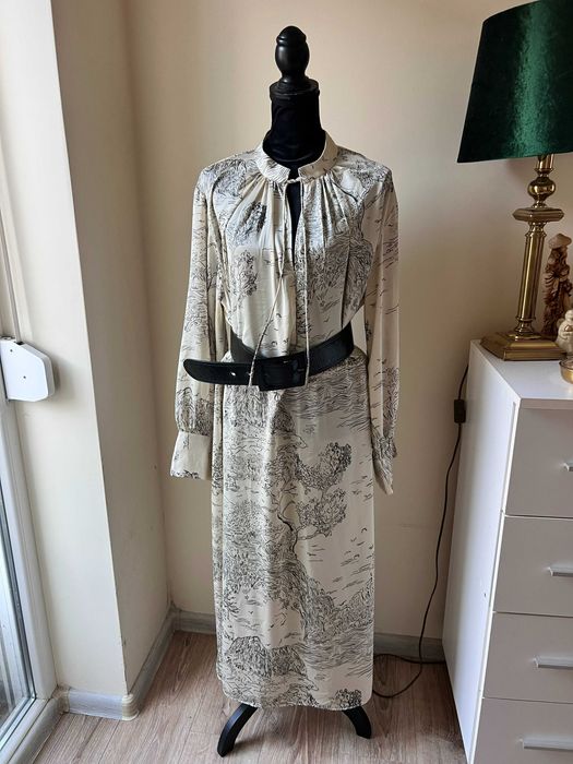 rochie lunga de toamna H&M