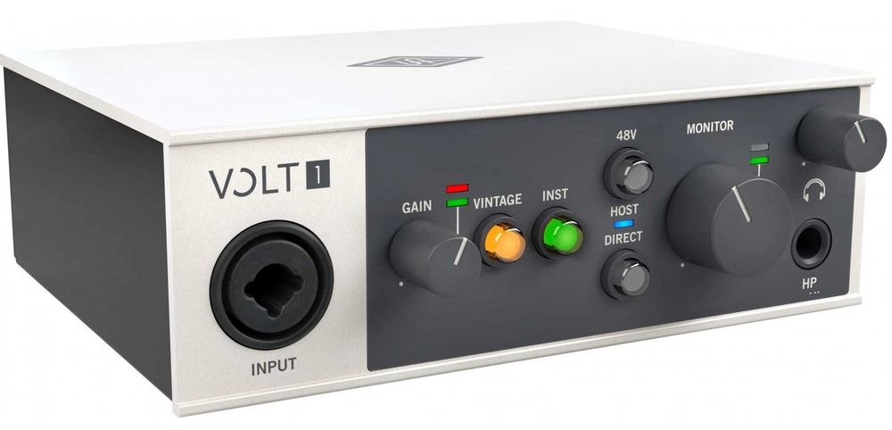 Interfata Universal Audio Volt 1 USB Recording Studio + Cablu XLR Adam