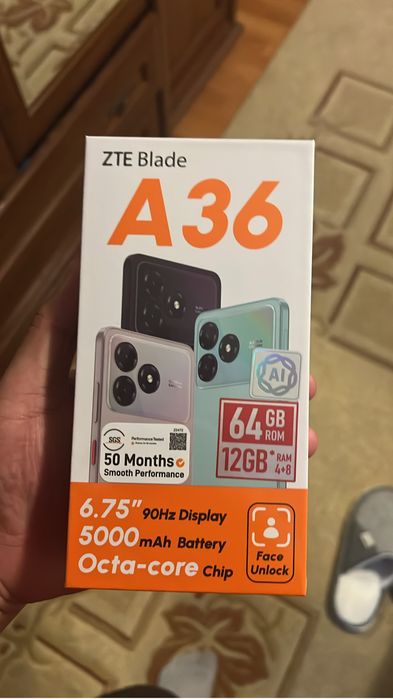 Новый Zte blade A36