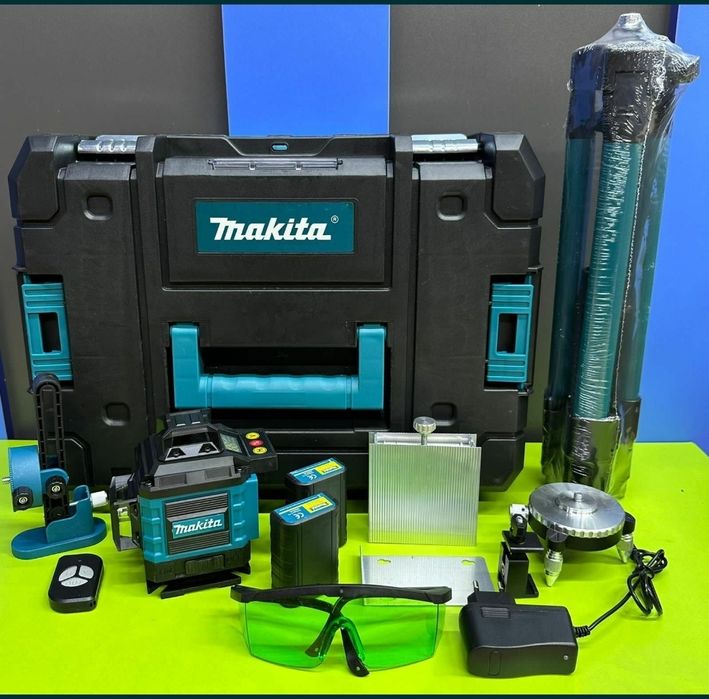 Лазерный уровень Makita DeWolt  Milwaukee