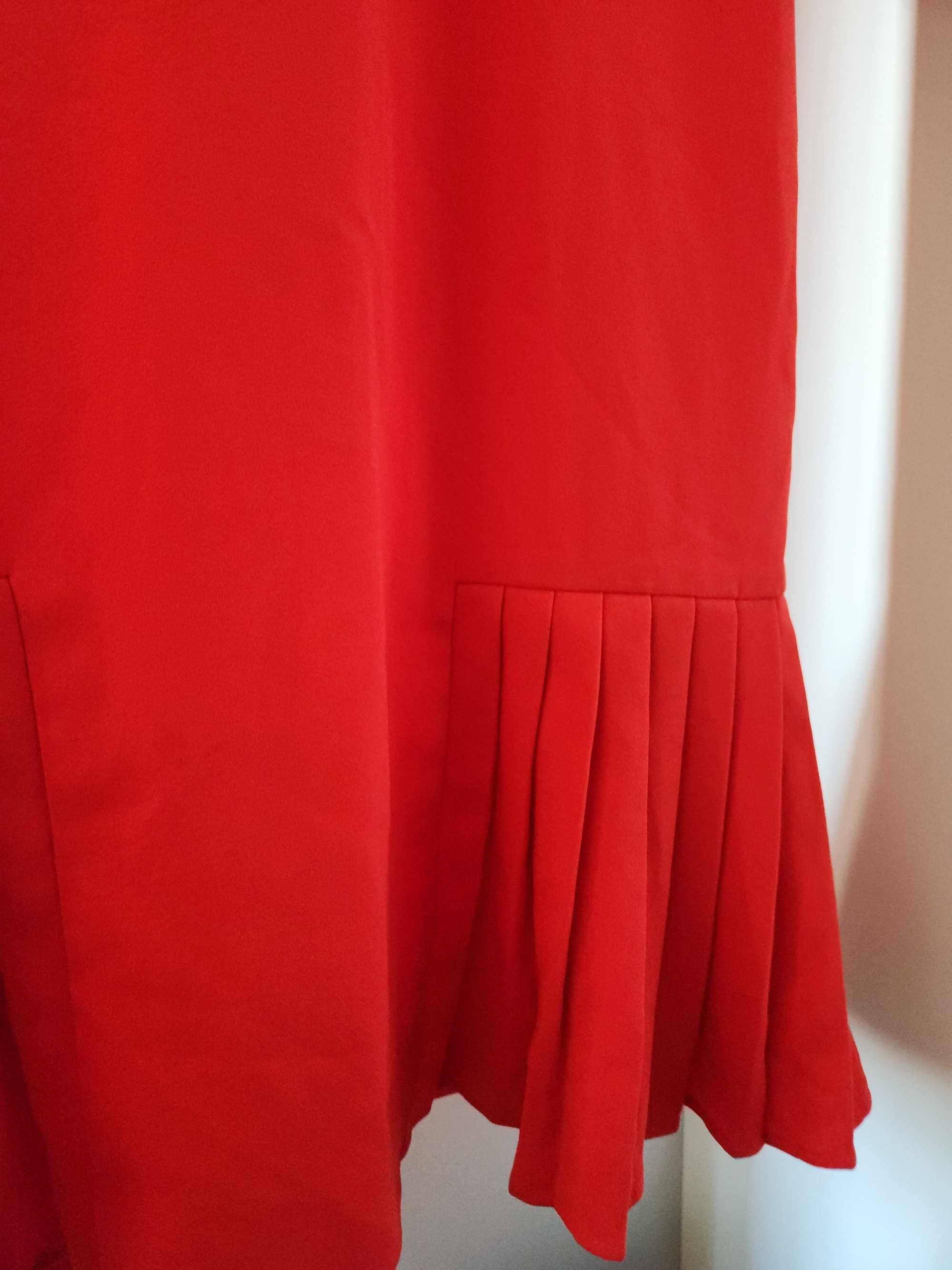 Красное платье от ZARA