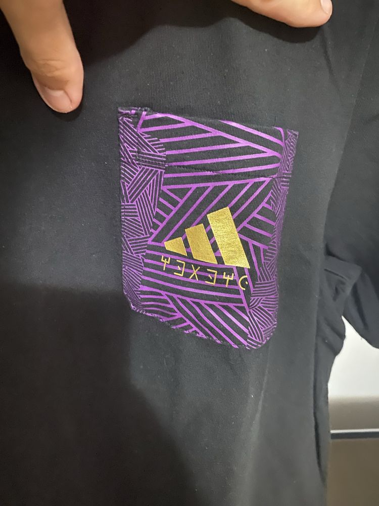 Tricou Adidas negru Wakanda Forever Edition