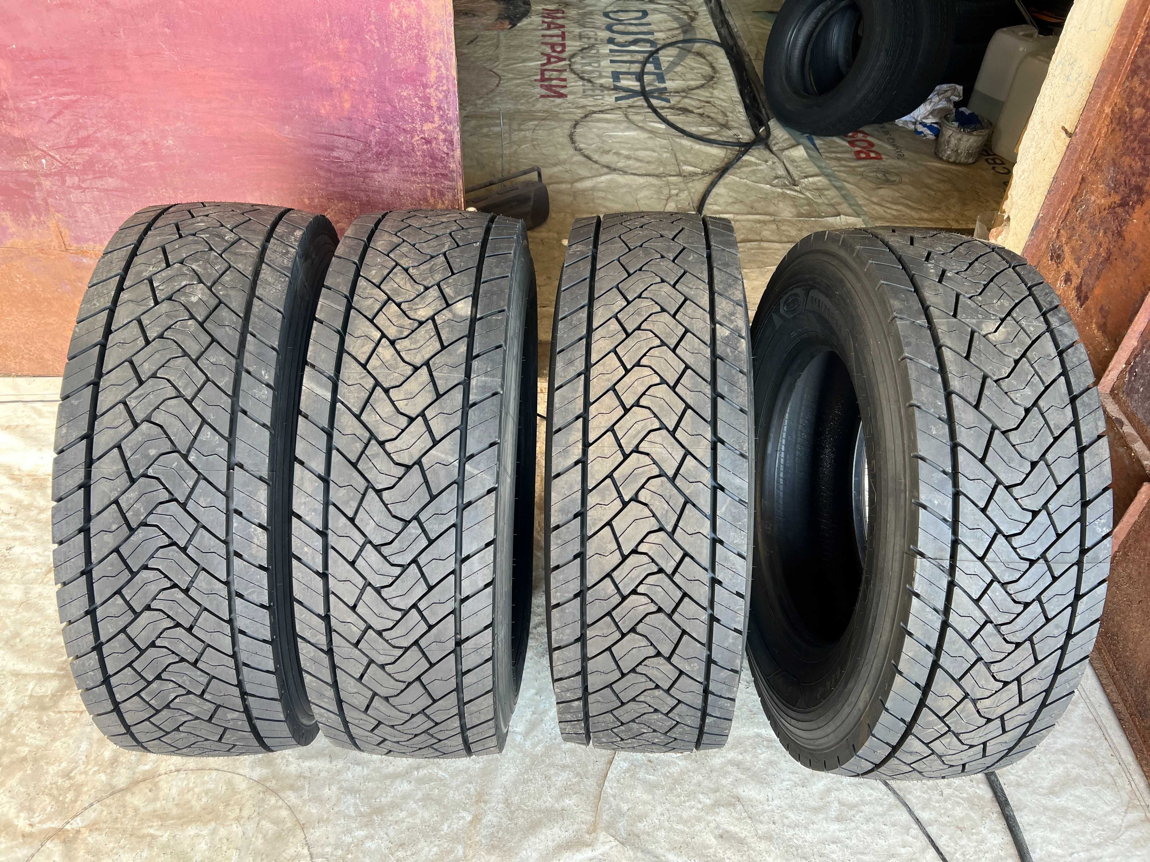 4 Нови гуми 315/70R22.5 Goodyear KMaxD Gen-2 154/150L M+S 3PMFS 2024