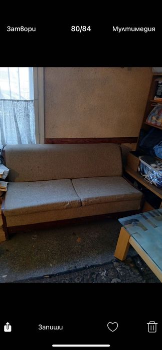 Разтегателен диван спалня