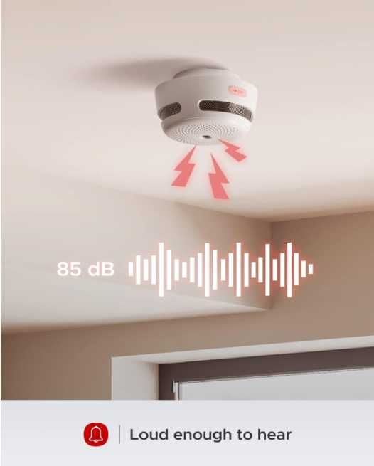 Интелигентен детектор за дим Wi-Fi, приложение X-Sense, FS61