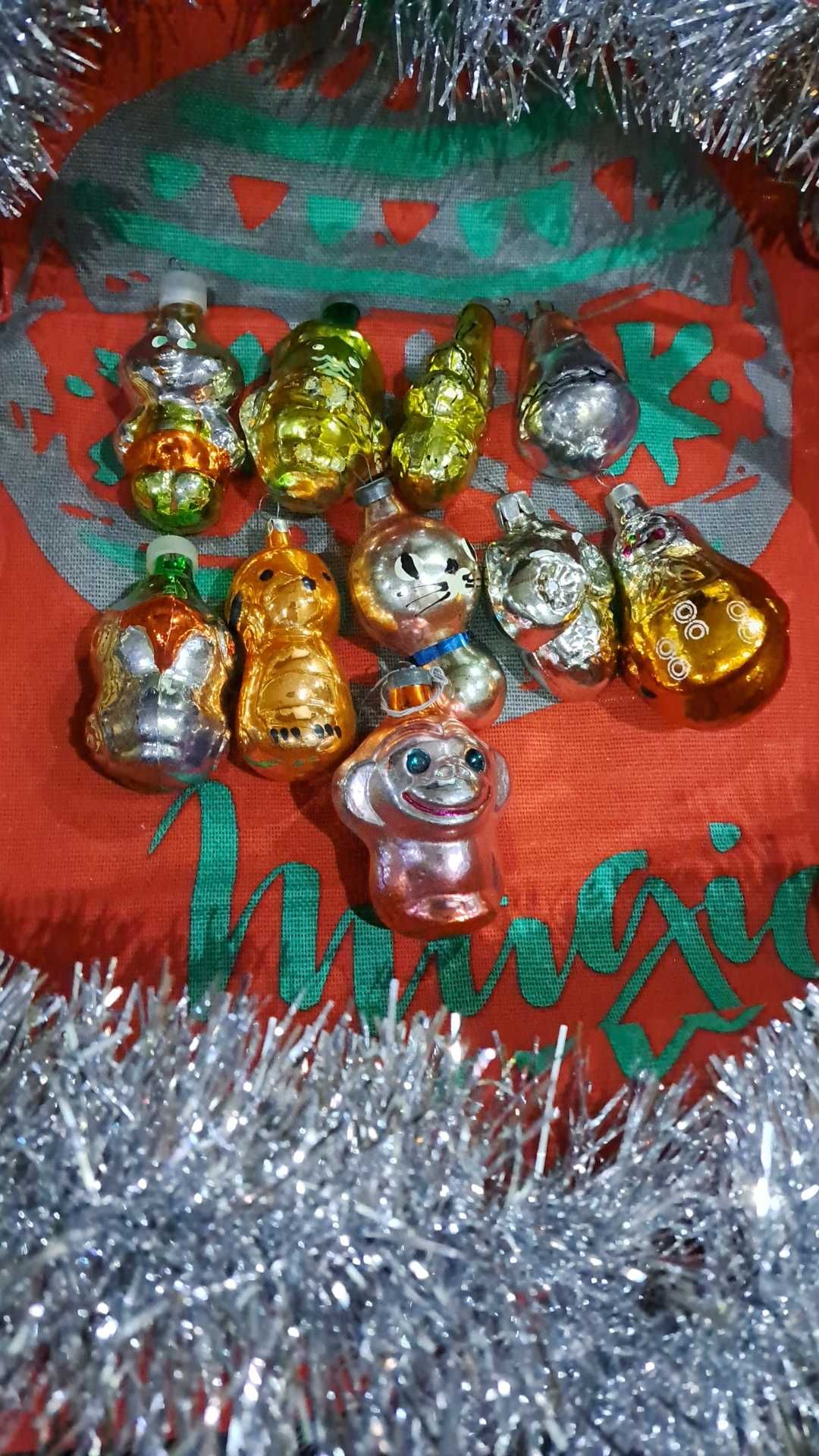Советские ёлочные игрушки