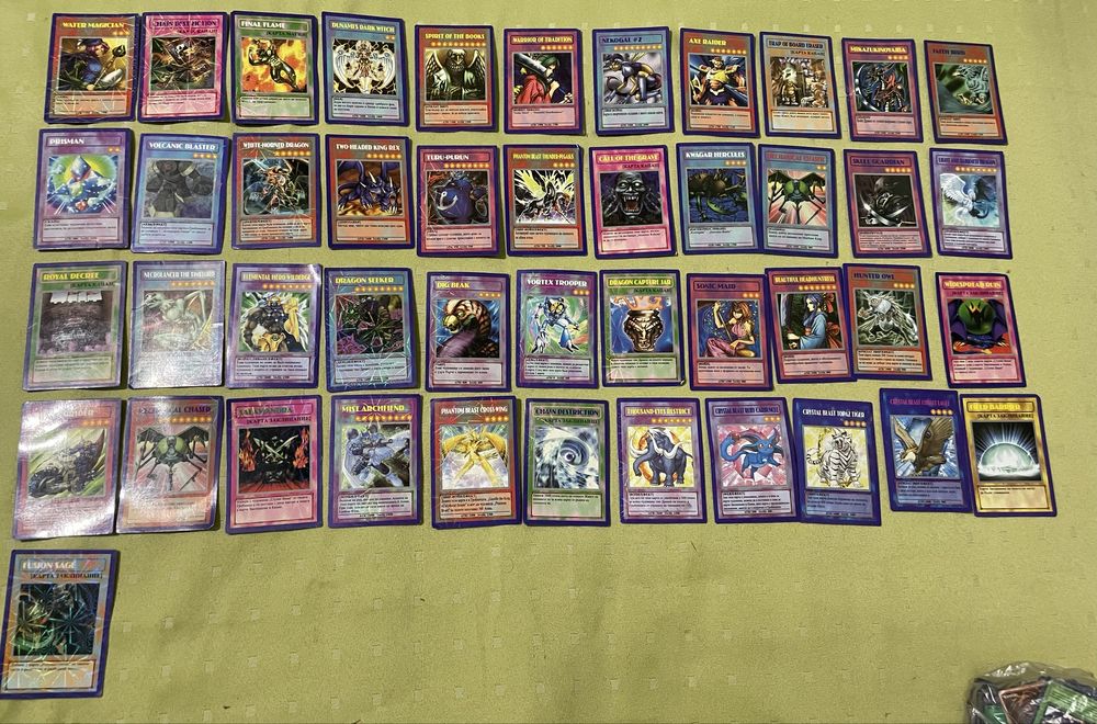 карти  Югио и други