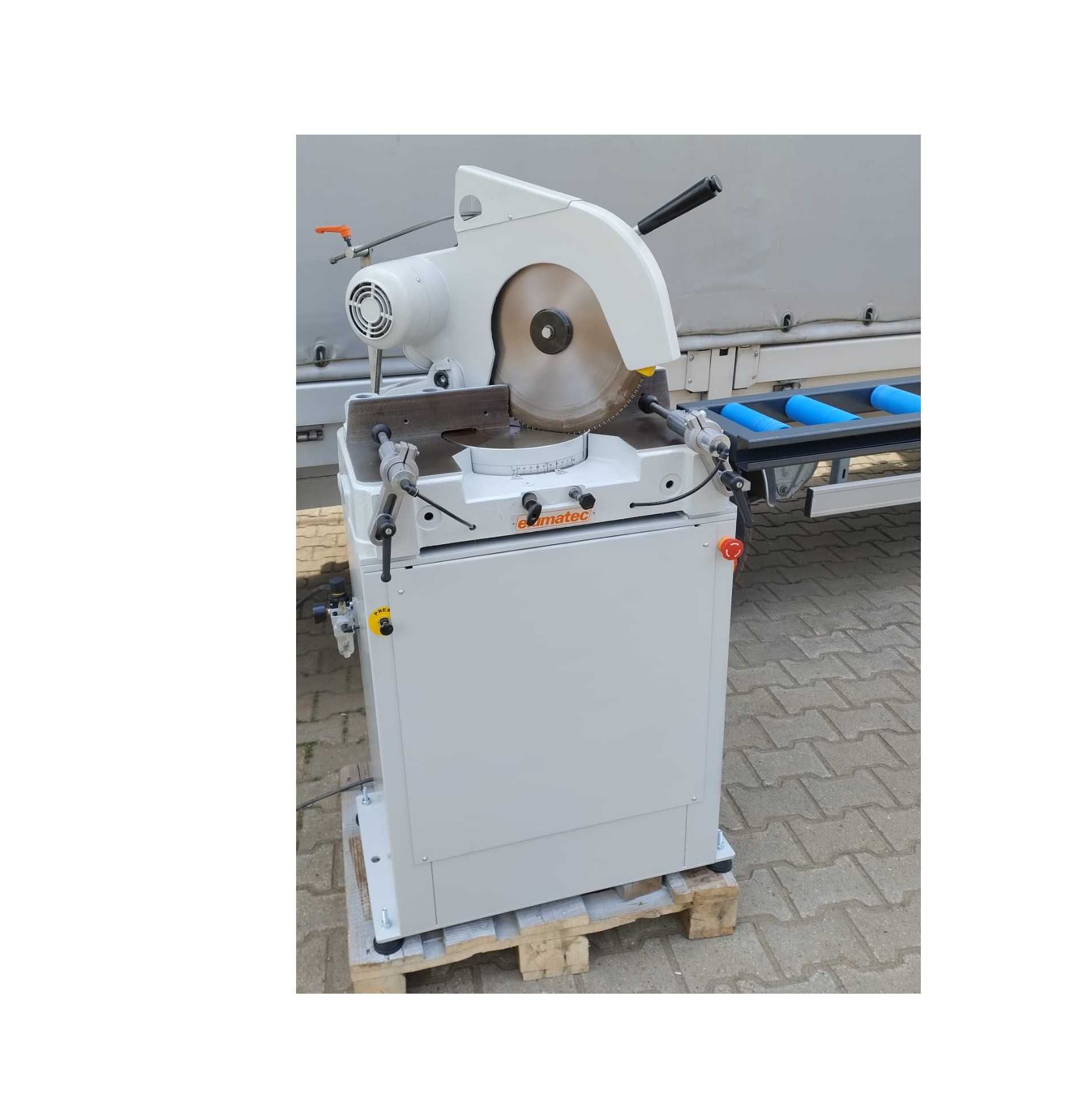 Mașină Debitat Profil PVC cu Disc 350mm - ELUMATEC