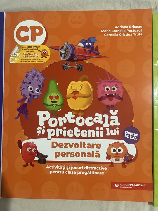 Carti Portocala si prietenii sai - clasa pregatitoare
