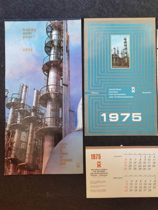 Calendare vechi de perete. 25 calendare. Anii 1973-1992.