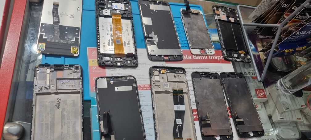 Lot Display Samsung S21 S20 FE A03S A71 S7 Edge A51 A50 A02S iphone XS