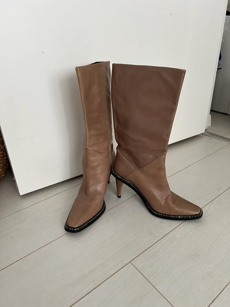 Cizme piele Zara 38