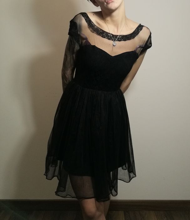 Rochie ocazie, neagra, M