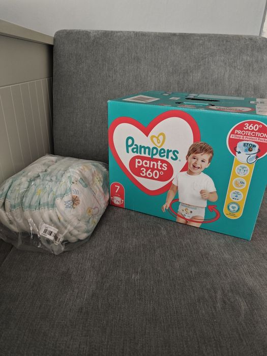 Pampers pants 74+10 подарък